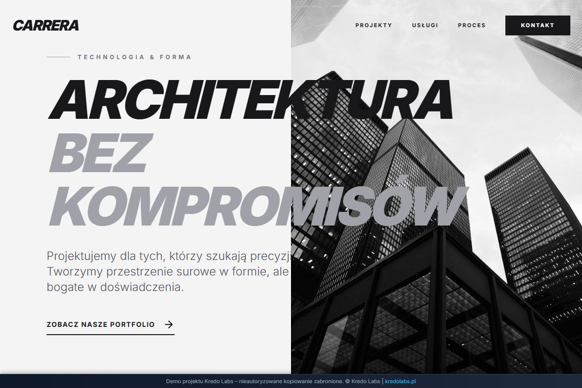 Carrera Architektura