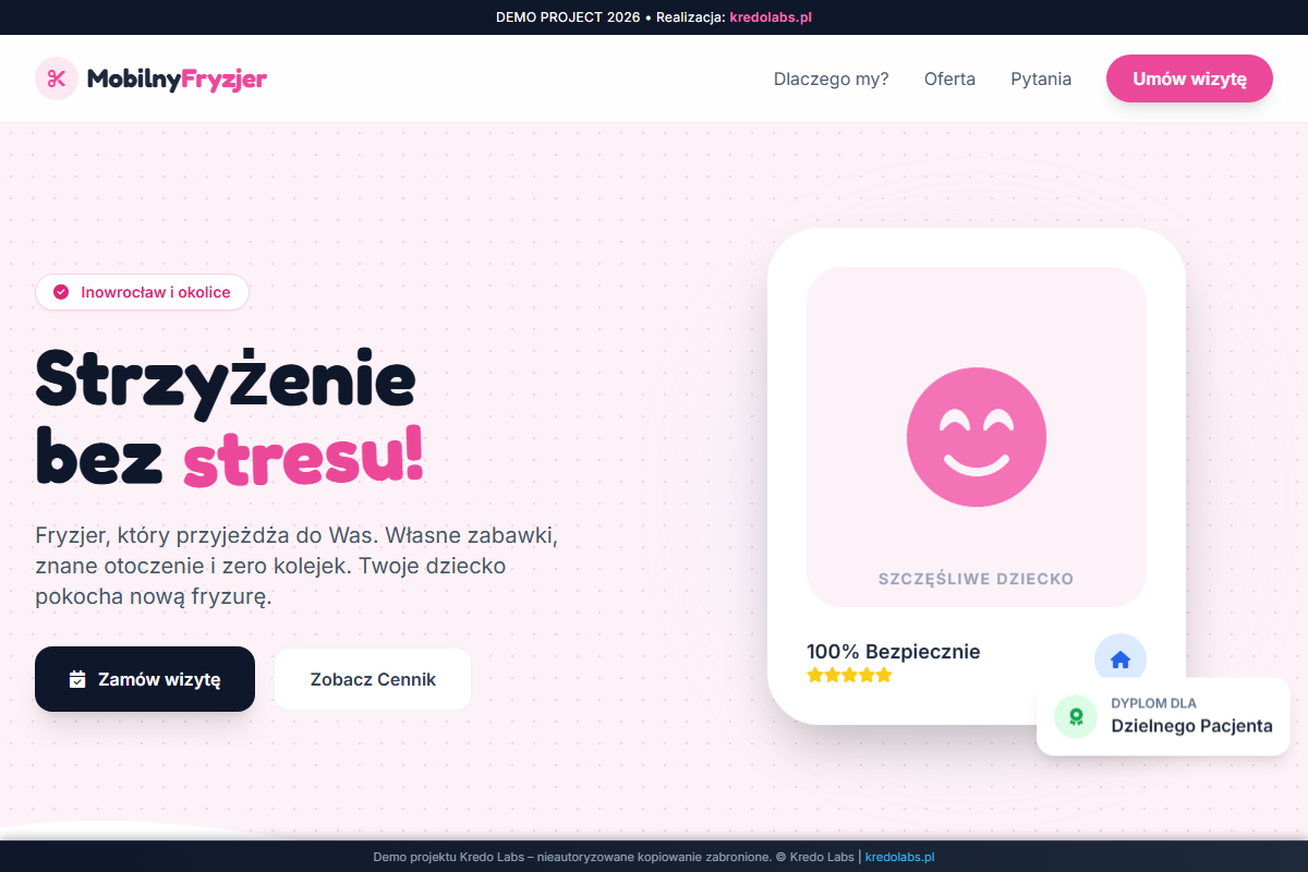 Fryzjer Dzieciecy