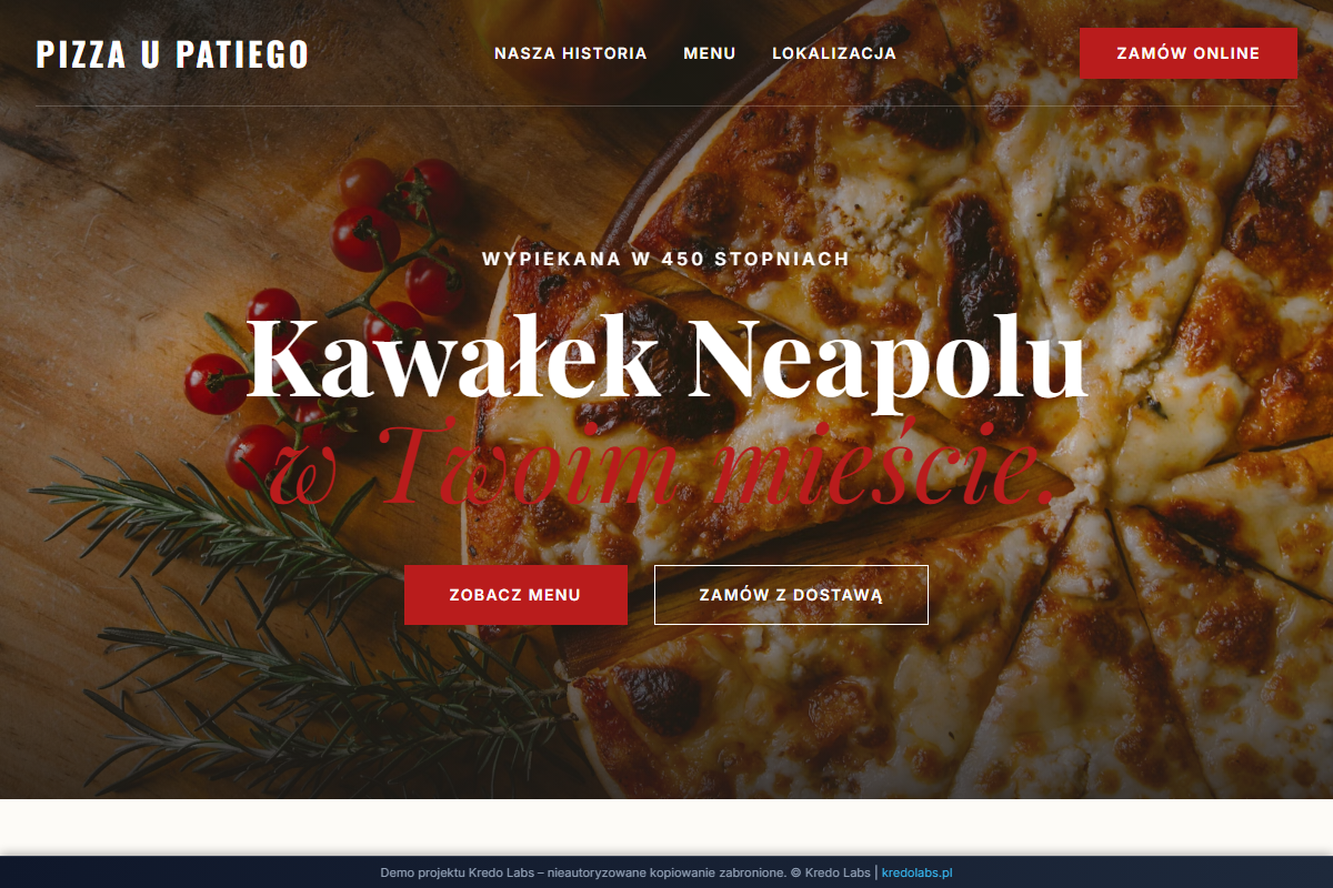 Pizza u Patiego