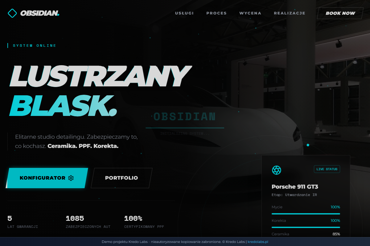 Auto Detailing Obsidian