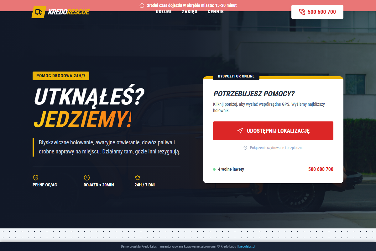 Pomoc na Drodze 24