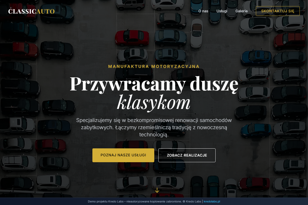Renowacja Classic Auto