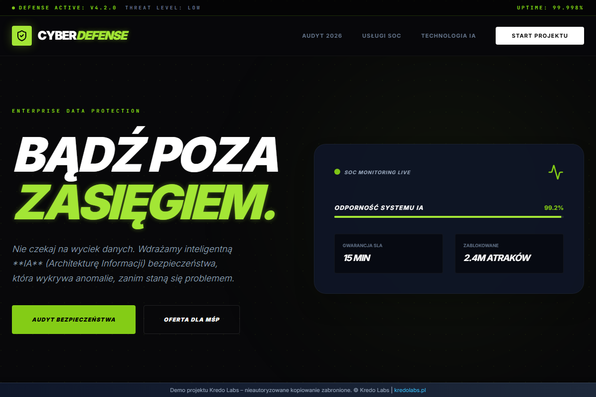 CyberDefense Pro