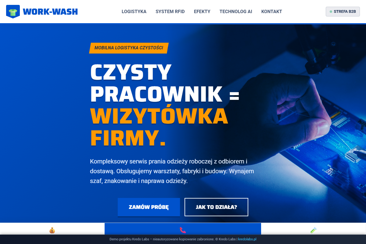 Pranie Odziezy Roboczej