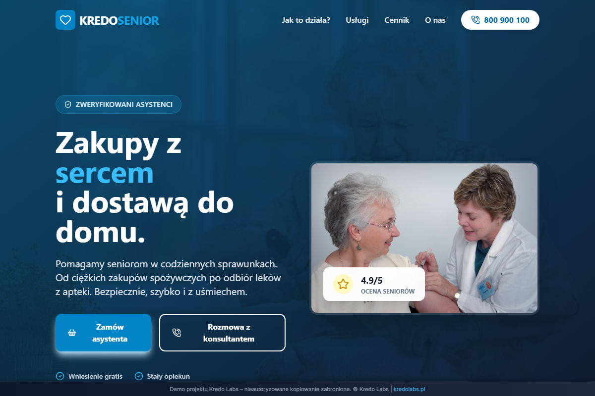 Zakupy dla Seniora